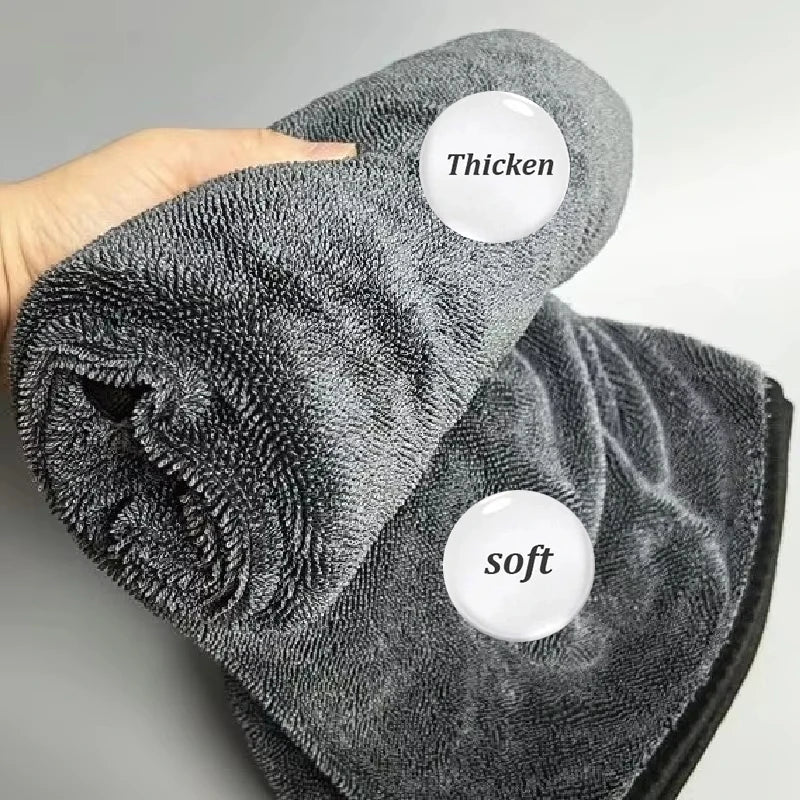 Skanto | Ultra Absorberende Mikrofiber Profesjonell Bilvask Håndkle