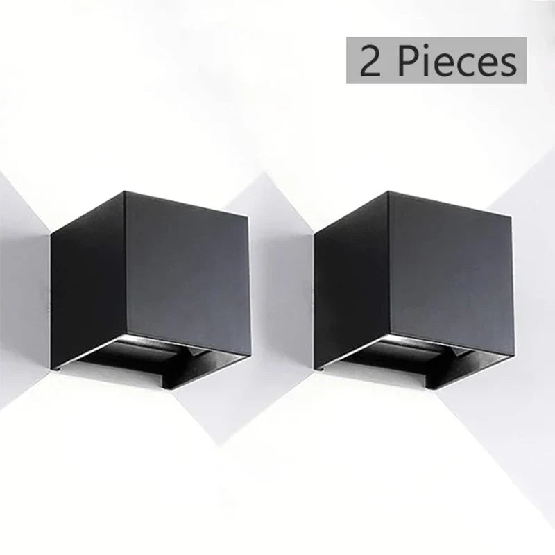 Utendørs LED-vegglampe | Skanto