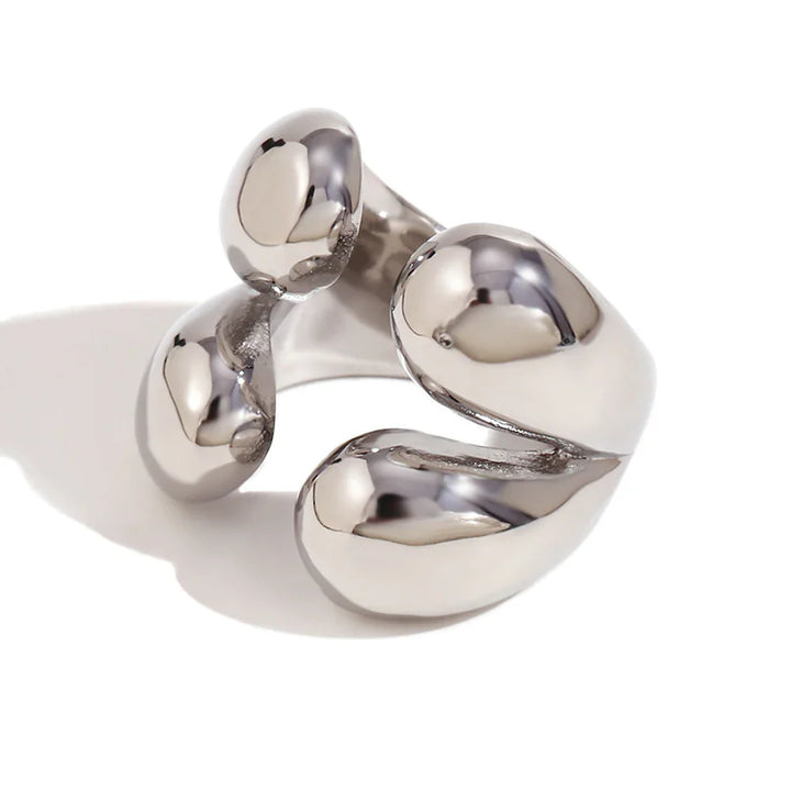 Skanto | 18k Fire Dråpe Bold Ring