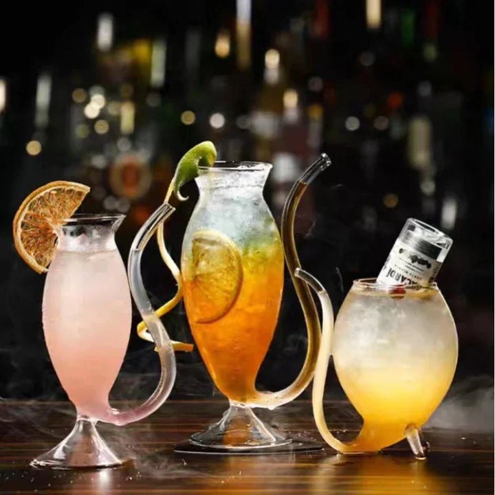 Kreative Geometriske Vin- & Cocktailglass | Skanto