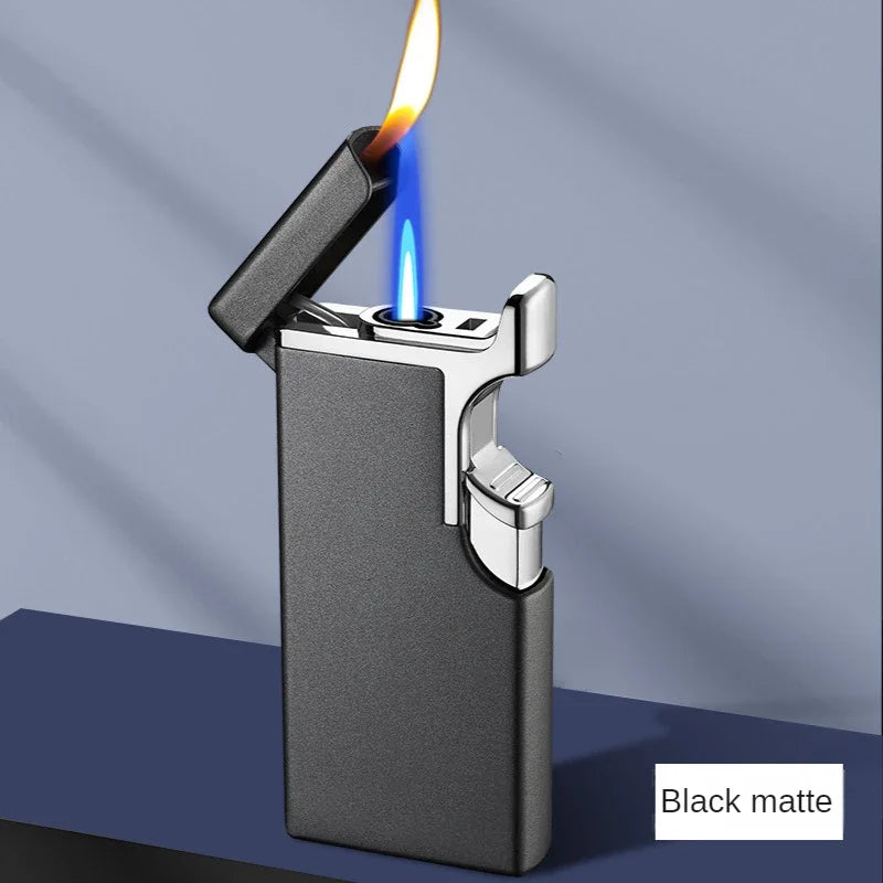Metal Double Fire Jet Butane Lighter | Skanto