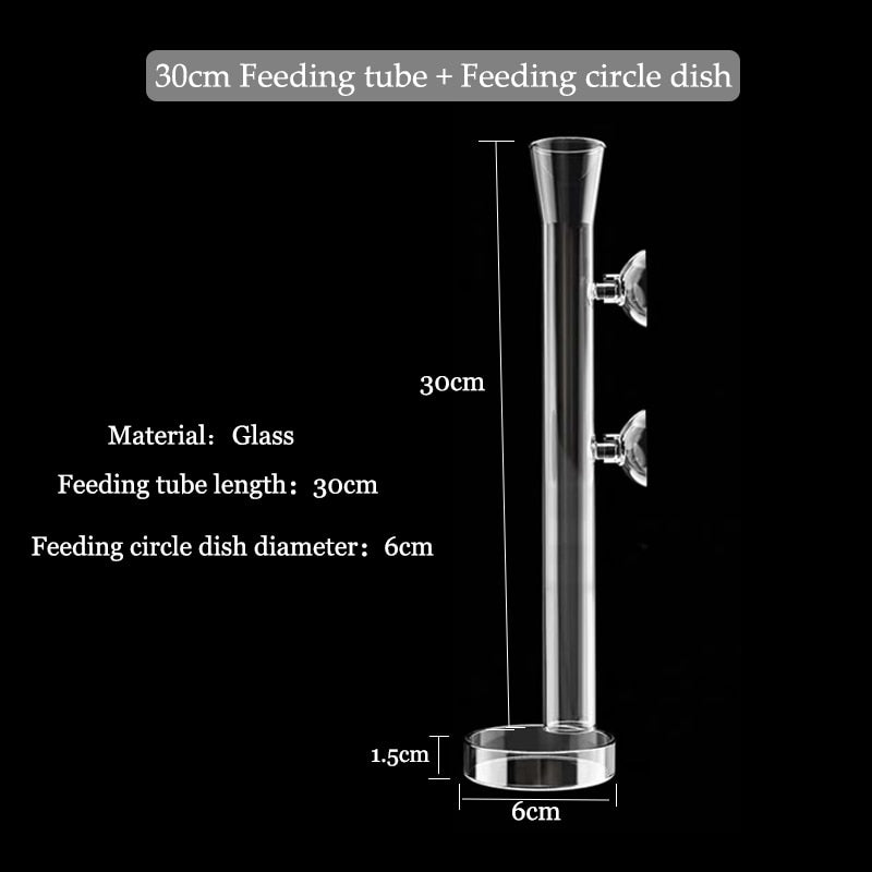 Skanto | Transparent Akvarium Glass Tube Fisk Materiell