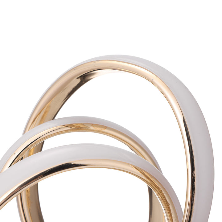 Skanto | SpiralGlow – Elegant LED Bordlampe med Koselig Varmt Lys