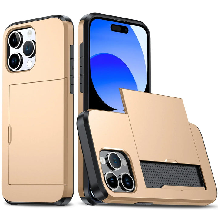 Skanto | iPhone deksel med kortlomme | Kjøp 2 og få 1 gratis 📢
