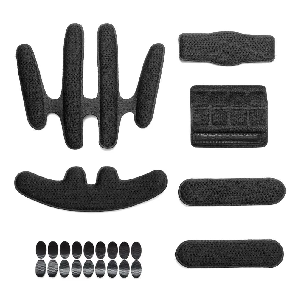 Skanto | 24PCS Universell Hjelm Skumpute Kit – Erstatnings Indre Puter for Motorsykkel og Sykkel Hjelmer