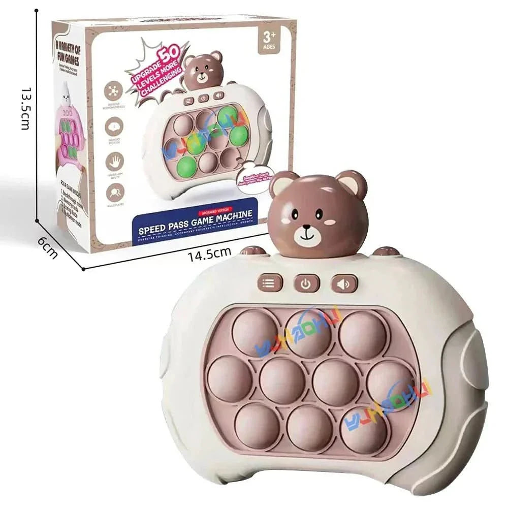Skanto | FidgeTop – Lys Anti-Stress Puslespill for Barn & Voksne
