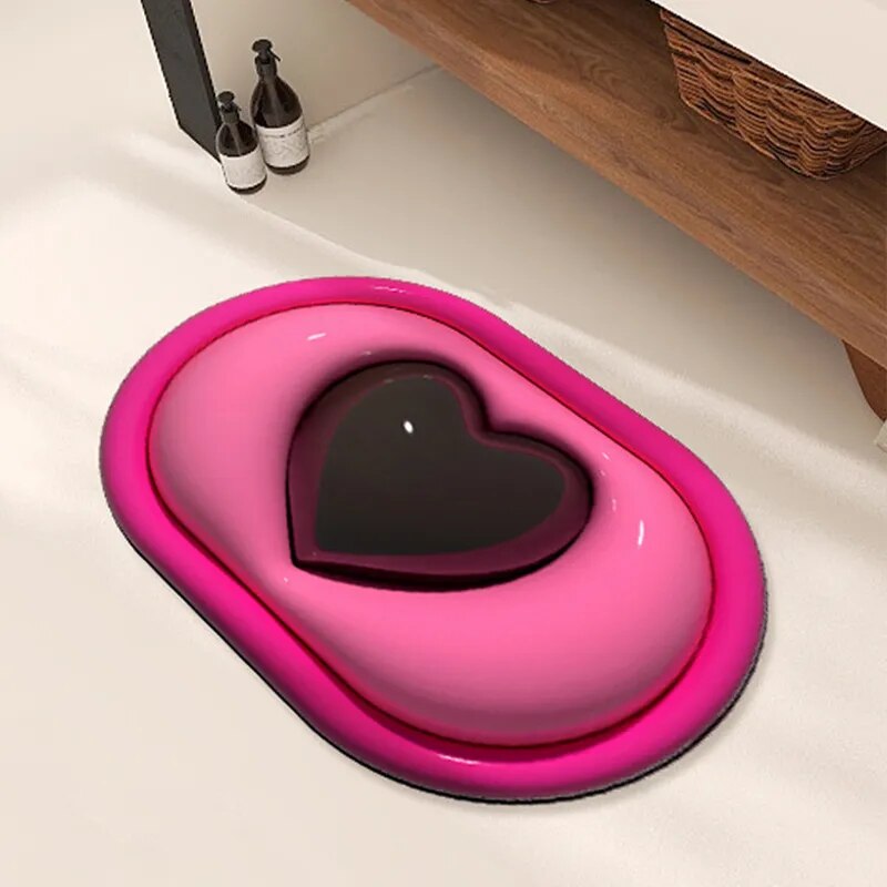 Skanto | 3D Chic Sløyfe Non-Slip Dekorativ Matte