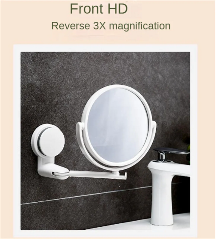 All-Angle Elegance 3X Forstørrelse Veggspeil | Skanto
