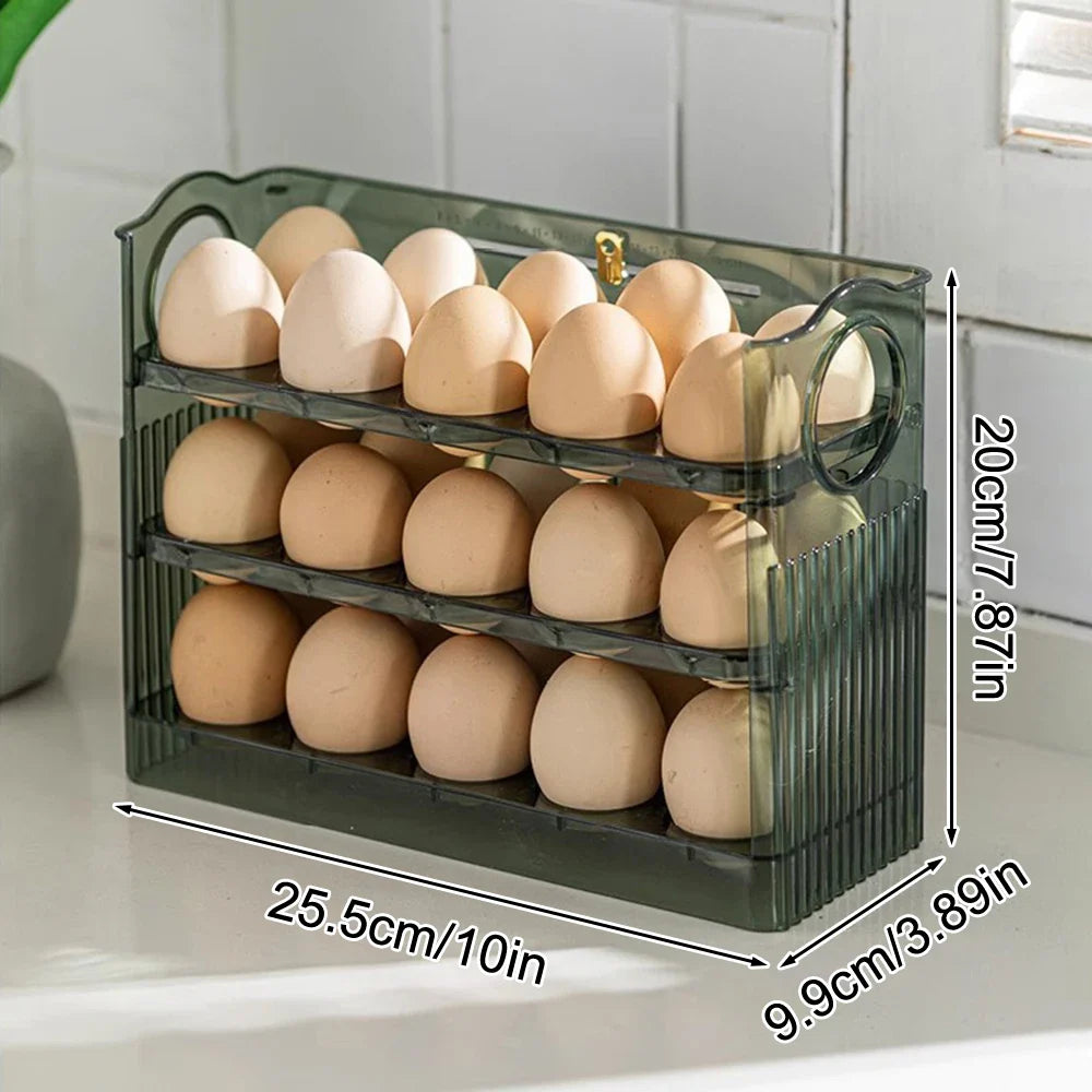 Skanto | 3-lags Flip Egg Lagringsboks