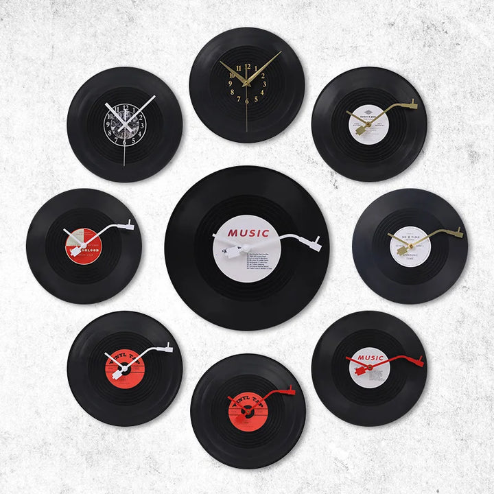 Skanto | Musikalisk Vinyl Plakatveggklokke