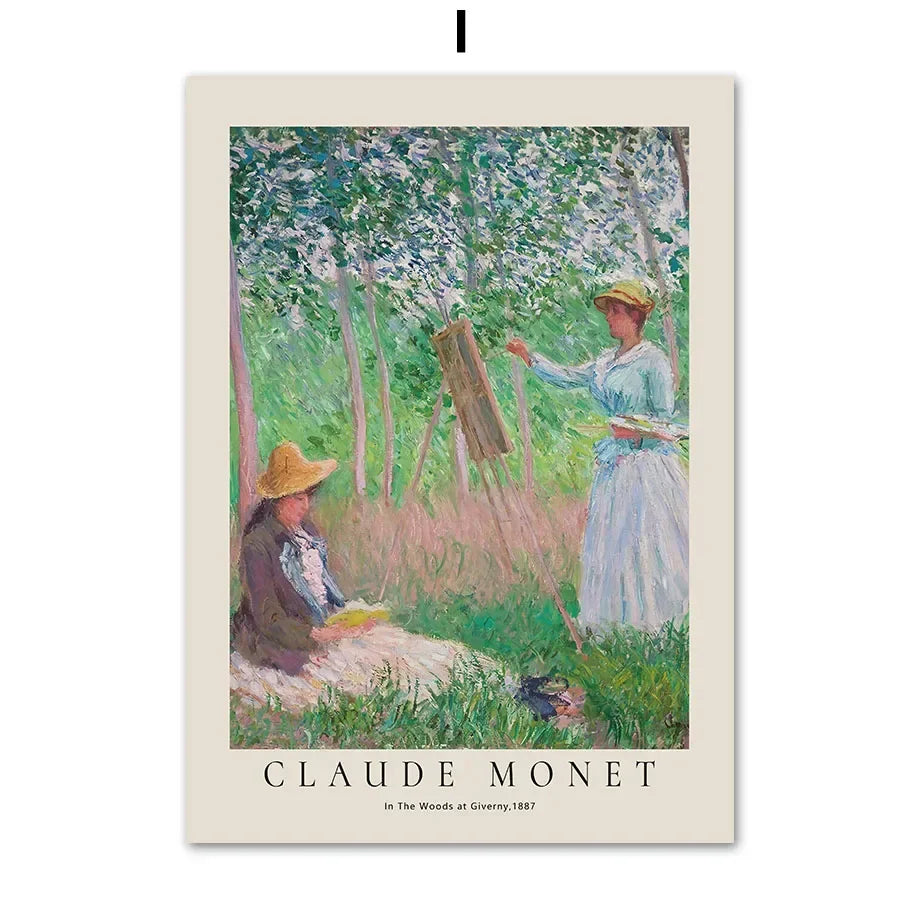 Timeless Classics Vintage Landscape Wall Art Fine Art Canvas Prints Pictures Posters Famous Paintings For Living Room Dining Room Bedroom Art Decor | Skanto