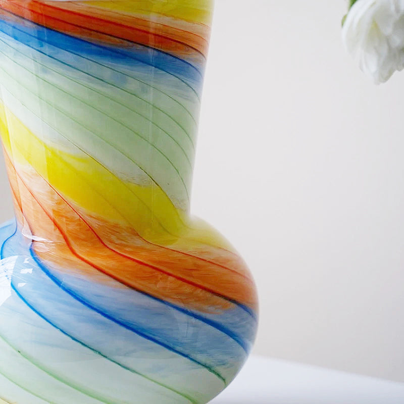 Regnbue Chubby Vase | Skanto