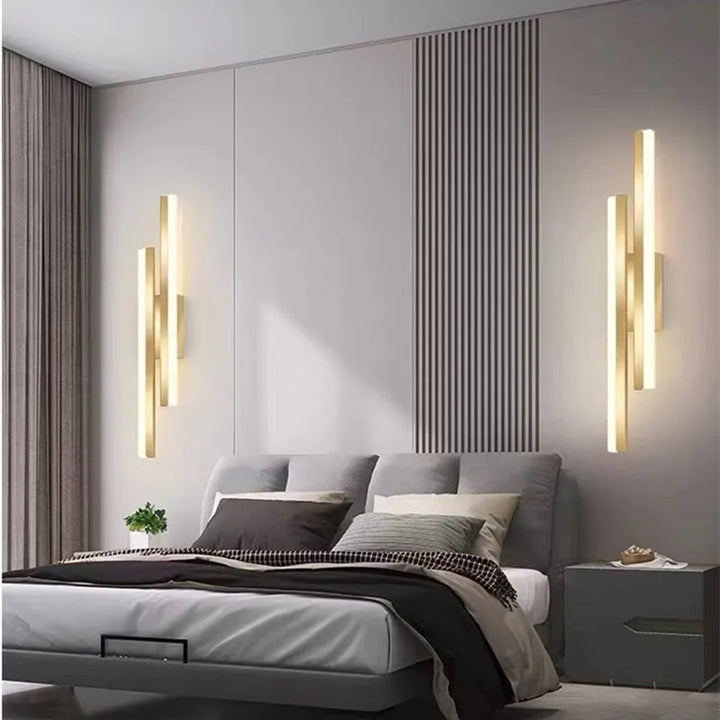 Moderne LED Vegglampe med Enkelt Design, Minimalistisk Vegglampe for Gang & Stue