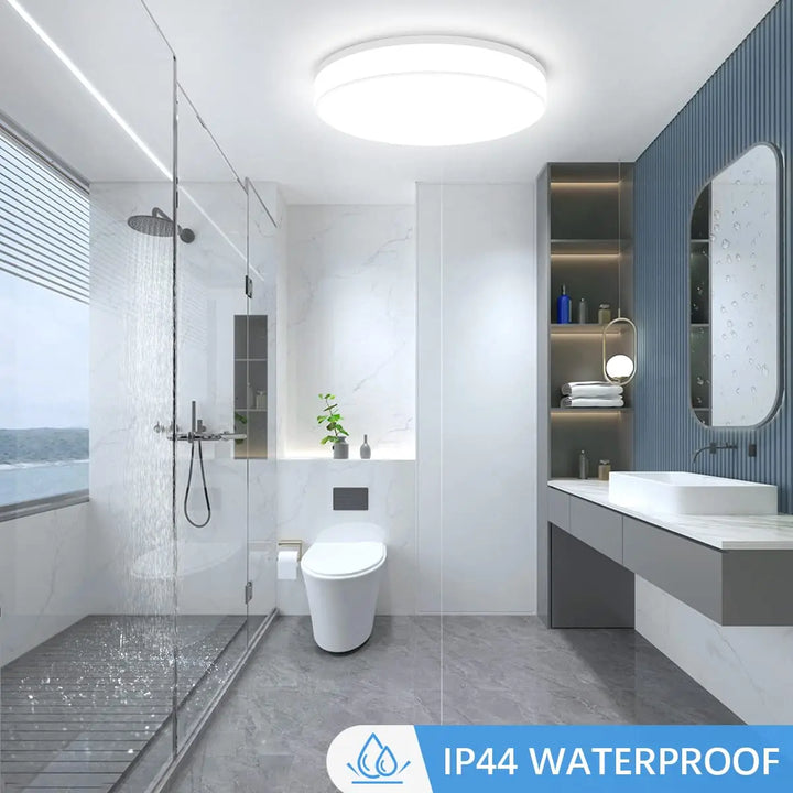 Skanto | IRALAN Ultra-tynn Rund LED Taklampe - Allsidig Belysning for Ethvert Rom, 18W til 48W Alternativer
