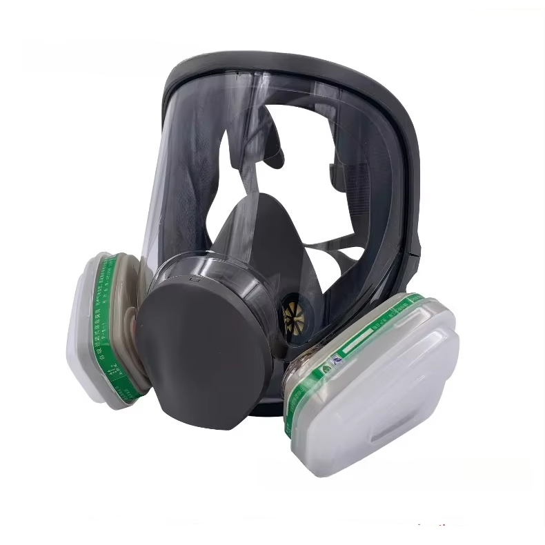 Skanto | Omfattende helansikts respirator sikkerhetsgassmaske med anti-dugg beskyttelse
