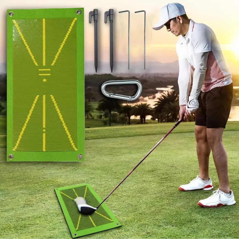 Skanto | Golf Treningsmatte for Svingbane og Påvirkning Deteksjon
