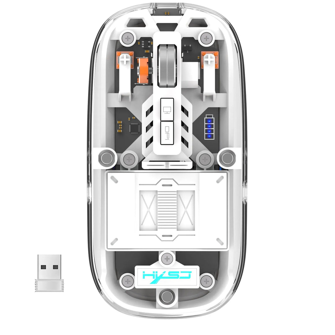 Skanto | Transparent Trådløs Bluetooth Mus