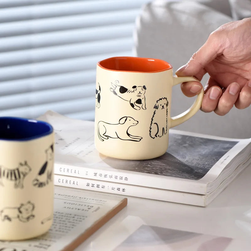 Er du en katte- eller hundeperson kaffekopp