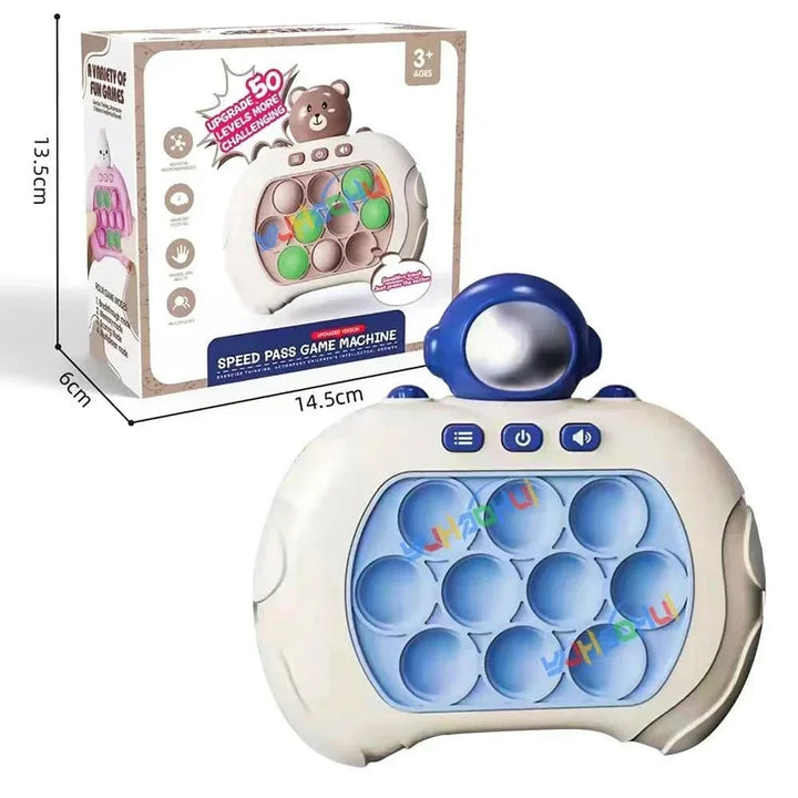 Skanto | FidgeTop – Lys Anti-Stress Puslespill for Barn & Voksne
