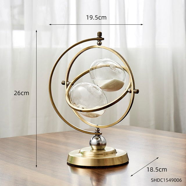 Skanto | Time Charmer Metall Timeglass Dekor