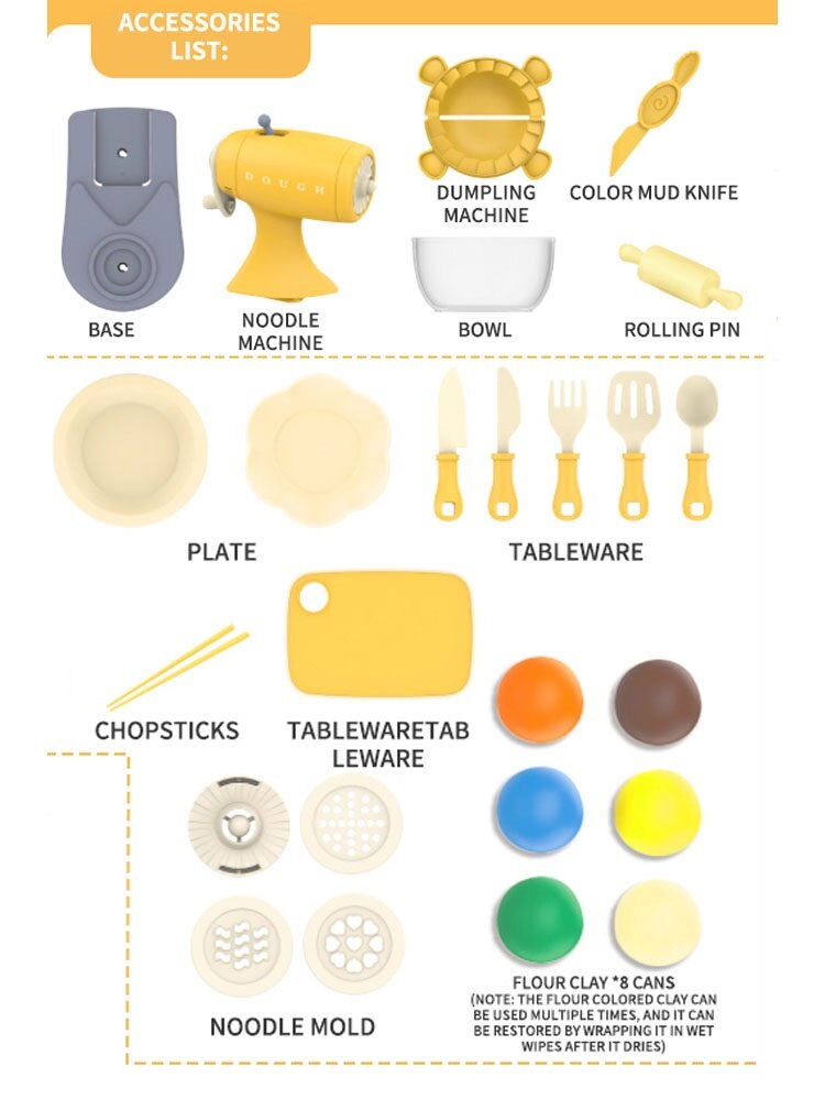 Norvo | Mini Kokk Mester Formingskjøkken Leke Sett