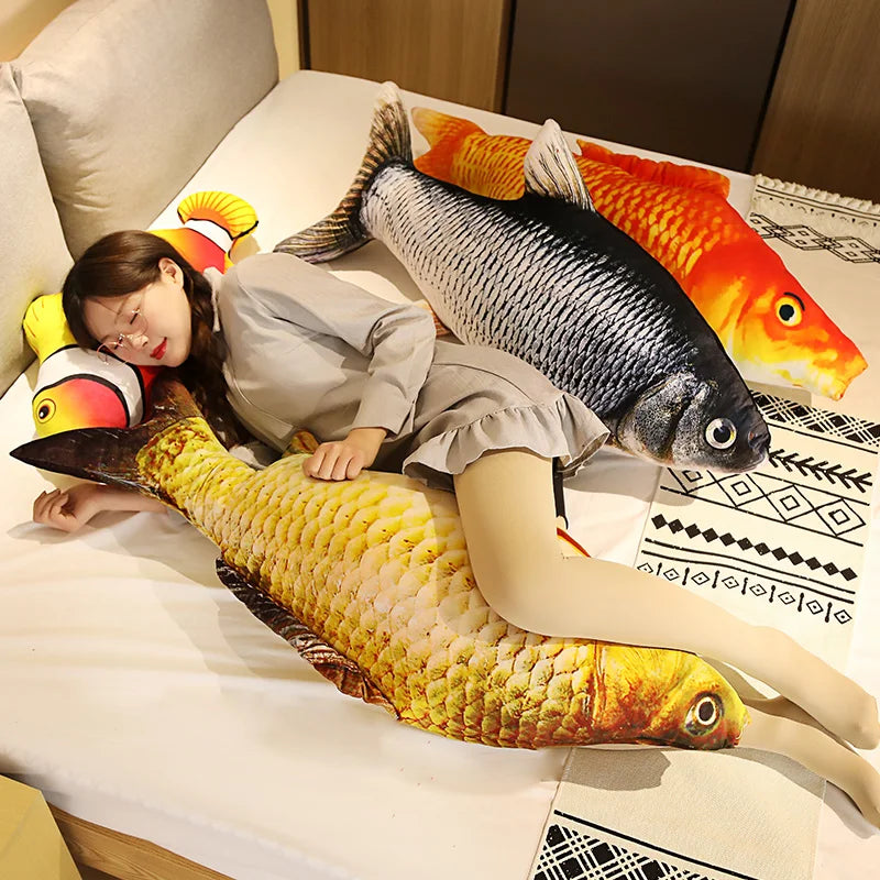 Skanto | Giant Fish Plush Realistiskpute