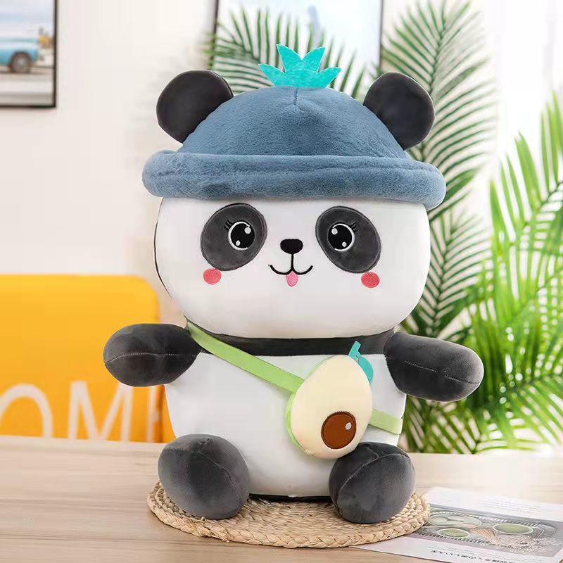 Skanto | Lekfull Panda Myk Panda Plysjleke