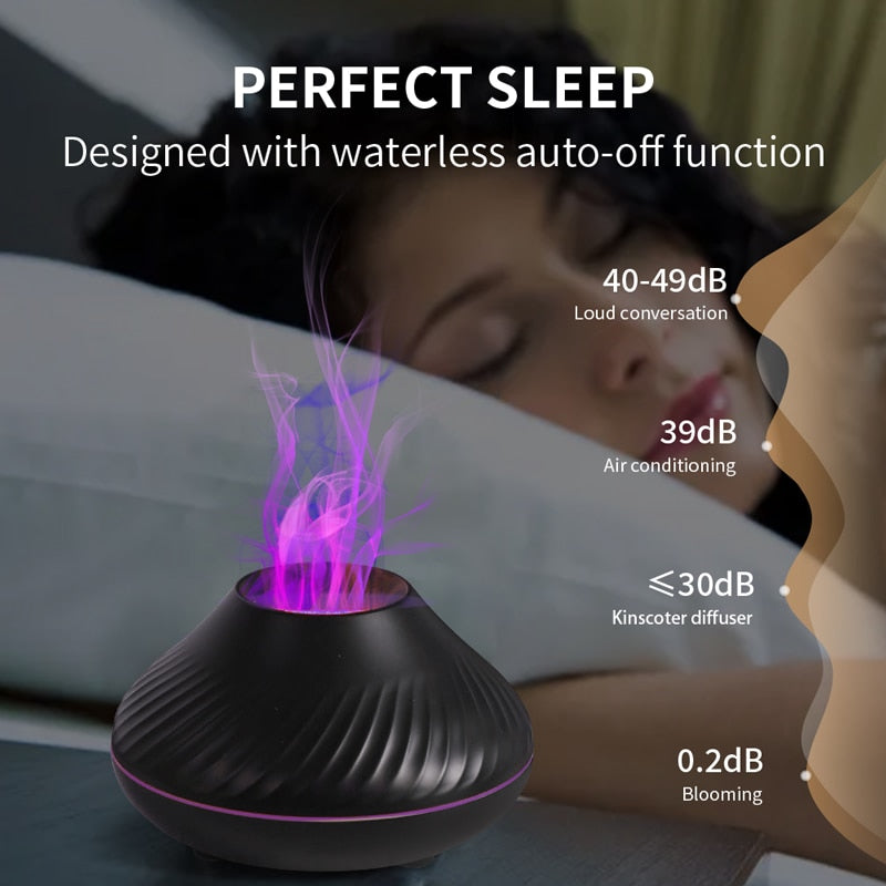 Skanto | Luminøse Vulkan USB Luftfukterlampe