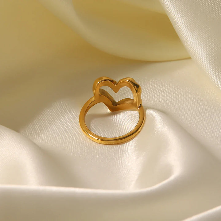 Skanto | 18k Smeltet Hjerte Ring
