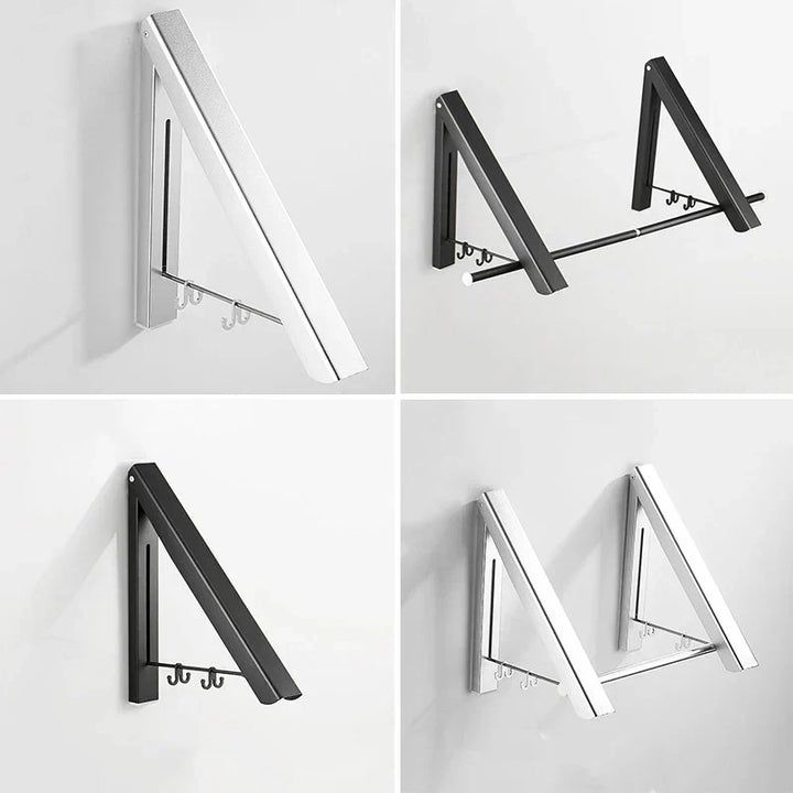 Space Saver FoldaSkantoe Veggkleskap Aluminiumhylle | Skanto