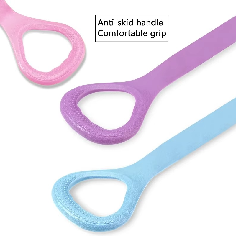 Skanto | 8-Pack Motstandsband for Armer, Rygg og Skuldertrening – Elastiske Bånd for Yoga, Pilates og Fysioterapi