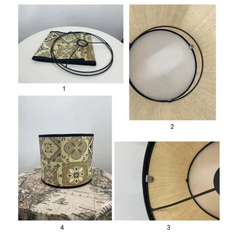 Skanto | Art Deco Trommel Lampeskjerm