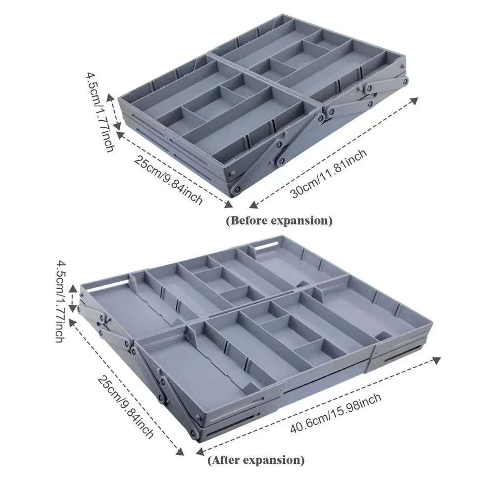 Skanto | Multi Level Sammenleggbart Organizer Skuff