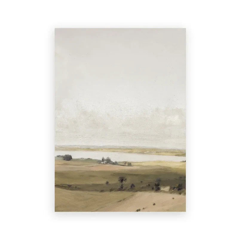 Classic Vintage Summer Landscape Fine Art Canvas Prints Gallery Wall Art Pictures for Living Room Dining Room Bedroom Art Decor | Skanto