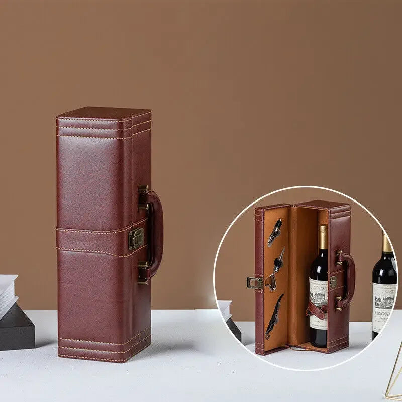 Skanto | Luksus Vin Kasse - Stilige Oppbevaring for Vin og Tilbehør