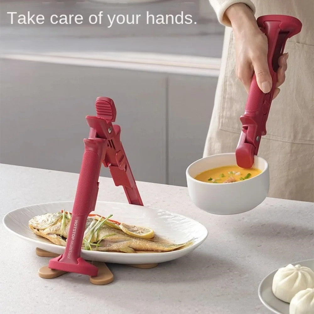 Skanto | 2i1 Anti-Sprut Sikker Grip Bolleholder