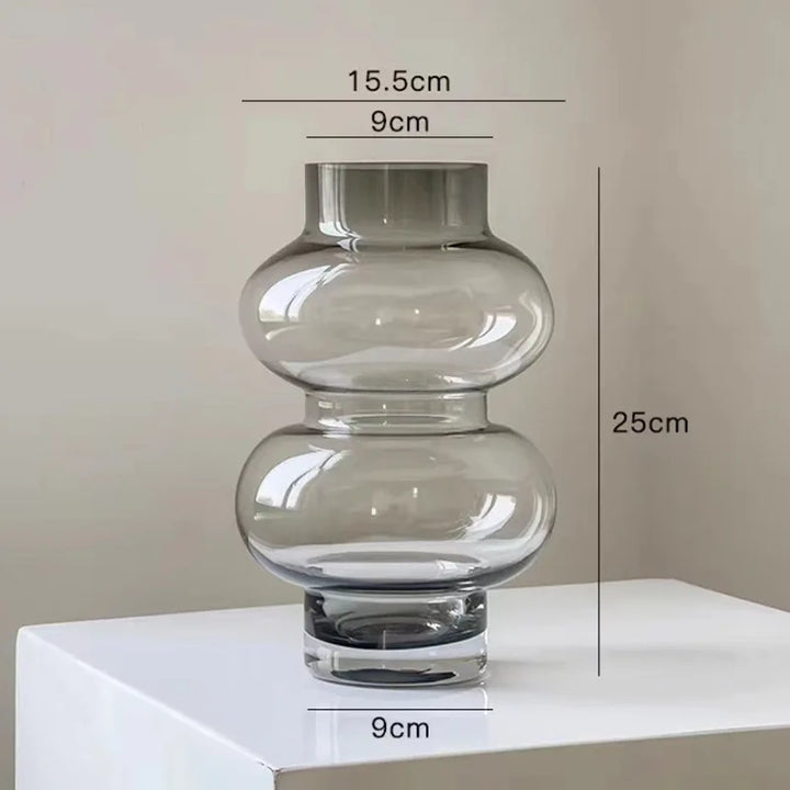 Skanto | Chubby 2-trinns glassvase