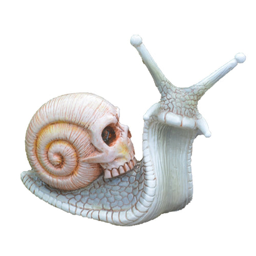 Skanto | Snail Skull Halloween Patio Skulptur