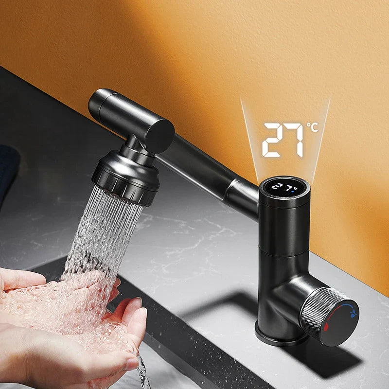 Skanto | Digital Display Rotatable Japansk Stil Badekran
