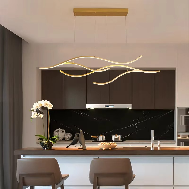 Skanto | Elegant Moderne LED Taklysekrone for Stylisk Hjemmedekorasjon