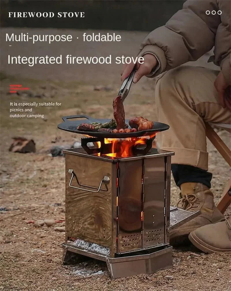 Skanto | Lettvekts rustfritt stål grill