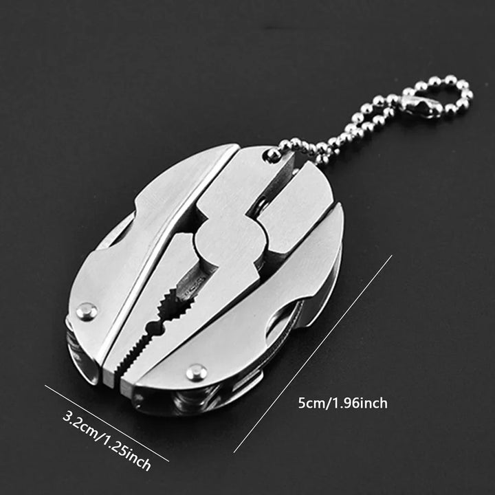 Stainless Edge EDC Multi-Tool Nødsituasjonsnøkkelring | Skanto