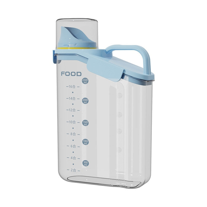 Skanto | Transparent Måle Matlagringsdispenser