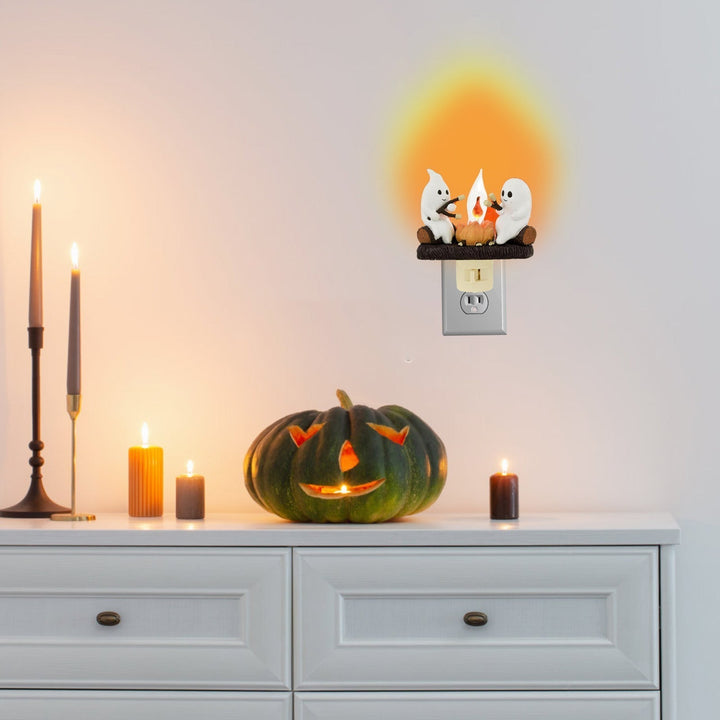 Skanto | 👻 Spøkelseshbål med flakkende nattlys 🎃 ❤️‍🔥