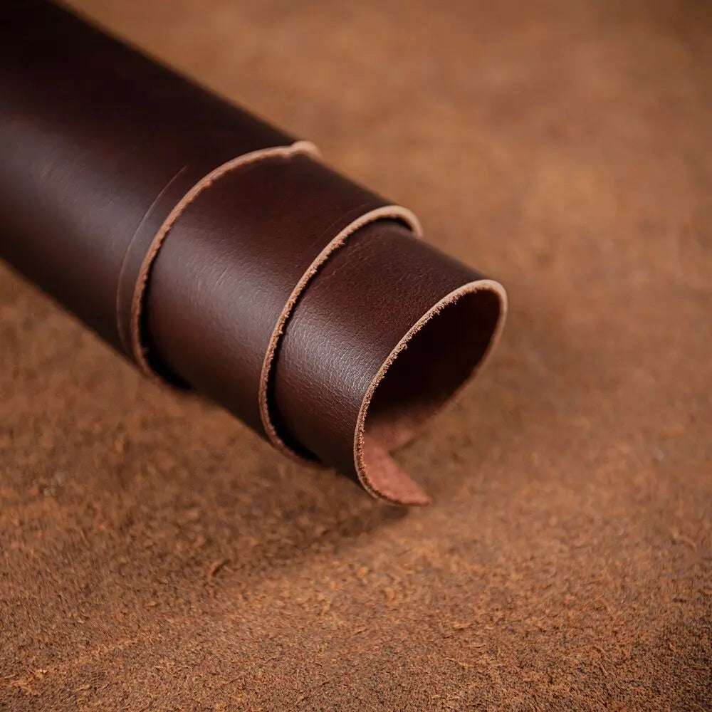 Norvo | RoyalLeather: Luksuriøs, håndlaget etui laget av ekte ku skinn for iPhone