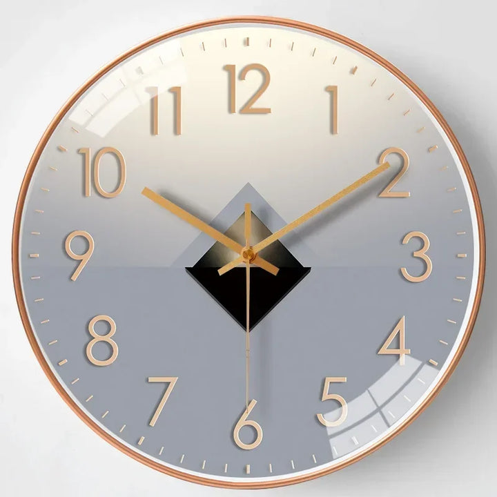Skanto | SilentTime – Digital Veggklokke i Klassisk Stil