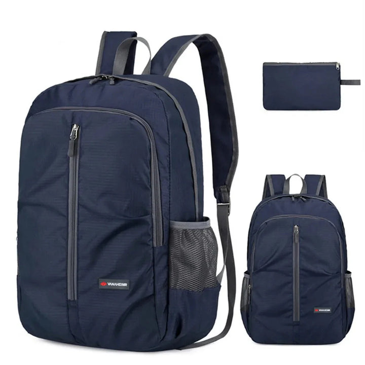 Skanto | Trekparo Sammenleggbar Rygsekk | 30L Ultralett & Vanntett | For Fotturer, Camping & Reiser | Unisex Dagsekk