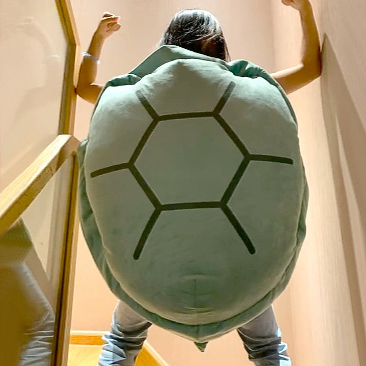 Skanto | Stor Skilpadde Skall Plush Myk Pute
