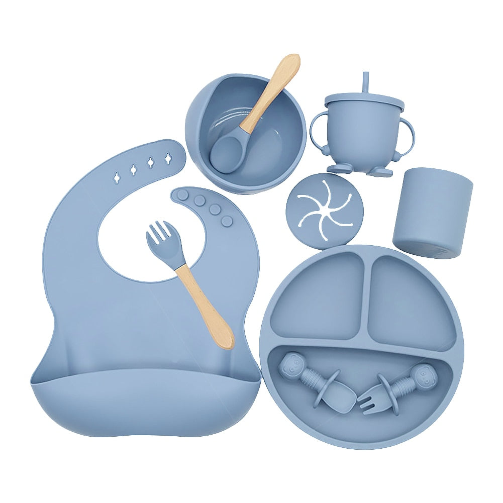 Silicone Baby Feeding Tableware Set | Skanto