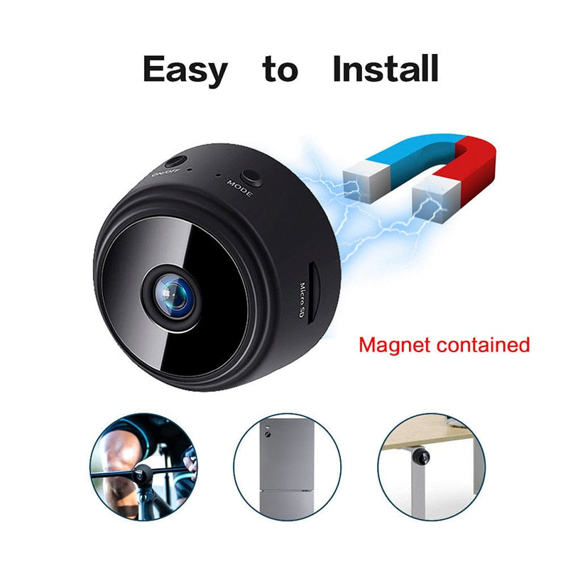 Skanto | Mini Øyebeskyttelse Smart Wifi Kamera